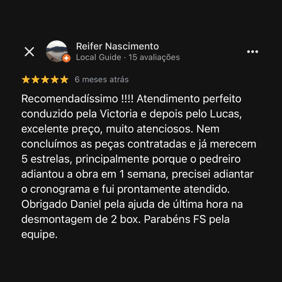 Feedback Reifer Nascimento